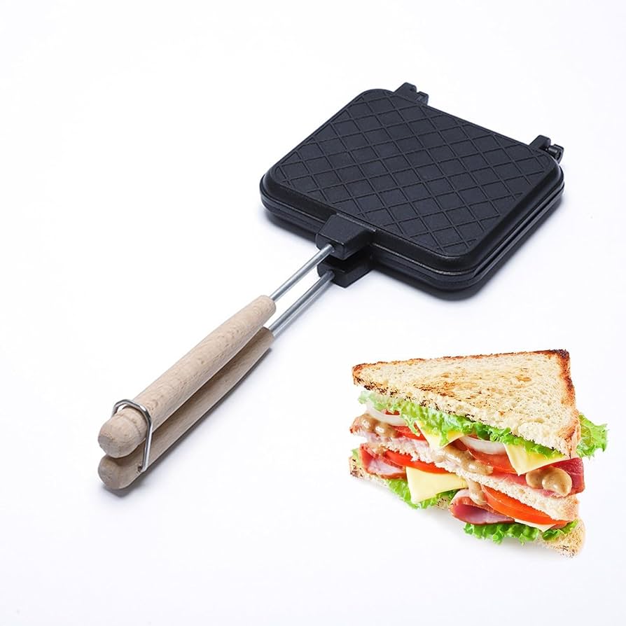 ベージュ ノンスティックホットサンドメーカー ベージュ ノンスティックホットサンドメーカー